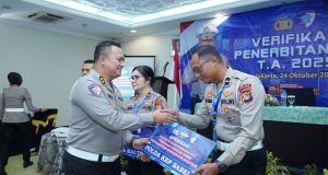 Polda Babel Raih Apresiasi Integritas Pelaporan Data Pemeriksaan Kesehatan Jasmani Dan Rohani Tahun 2025