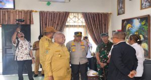 Kapolda Papua Barat Bersama Forkopimda Sambut Kedatangan Pimpinan Komisi XII DPR RI di Manokwari