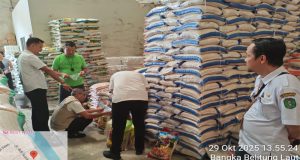 Satgas Pangan Kalbar Terus Lakukan Pemantauan Harga Beras di Ritel dan Distributor