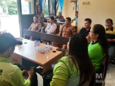 Kapolsek Simpang Dua Gelar Kegiatan “Jum’at Curhat” Bersama Forkopincam dan Para Kades