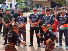 Kapolres Ketapang Hadiri Pembukaan Turnamen Sepak Bola Piala Bupati Ketapang 2025