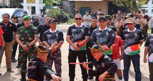 Kapolres Ketapang Hadiri Pembukaan Turnamen Sepak Bola Piala Bupati Ketapang 2025