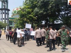 Warga Desa Segara Jaya Gelar Aksi Demo Didepan PLTGU Muara Tawar Terkait Sengketa Lahan