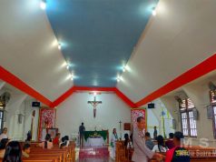Polsek Sungai Laur Gelar Kegiatan “Minggu Kasih” di Gereja Santo Fransiskus Desa Bengaras