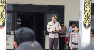 Polres Sekadau Gelar Apel Kesiapsiagaan Bencana Hidrometeorologi