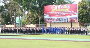 Gelar Apel Kesiapsiagaan Tanggap Darurat Bencana, Kapolda Babel Pastikan Sinergi Sigap, Cepat Dan Tepat