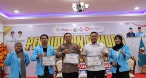 Kasat Binmas Polres Ketapang Hadiri Kegiatan Pendidikan Pemuda Bela Negara di Pendopo Bupati Ketapang