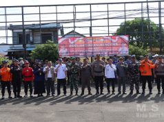 Wakapolres Ketapang Pimpin Apel Kesiapan Tanggap Darurat Bencana Tahun 2025 di Wilayah Hukum Polres Ketapang