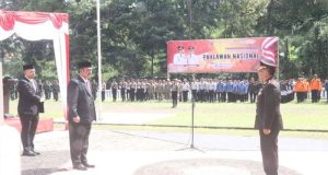Bupati Sukabumi Menjadi Insfektur Upacara Peringati Hari Pahlawan 10 November 2025,Di Palagan Bojong Kokosan