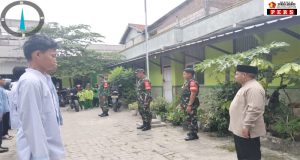 Koramil 02/Tarumajaya Gelar Program Army Go To School di MTs Jihadul Khair, Segara Makmur