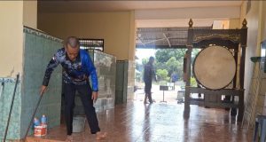 Sat Polairud Polres Beltim Gelar Bakti Sosial ,Peringati HUT Polairud Ke-75 Tahun