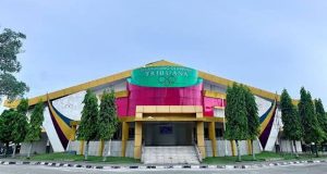 Panitia Pengukuhan DPD IKM Provinsi Riau Suvey Lokasi Acara di Gor Tribuana Jalan Diponegoro Pekanbaru