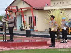 Polres Humbahas Gelar Apel Pasukan Operasi Zebra Toba 2025