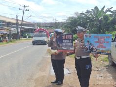 Polres Sekadau Lakukan Razia, 17 Pengendara Diberi Teguran