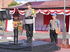 Kapolres Pidie Pimpin Apel Gelar Pasukan Operasi Zebra Seulawah 2025