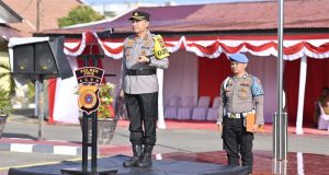 Kapolres Pidie Pimpin Apel Gelar Pasukan Operasi Zebra Seulawah 2025