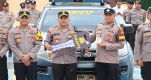 Kapolres Melawi Serahkan Kendaraan Operasional Pamapta