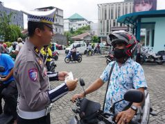 Puluhan Pelanggar Terjaring dalam Penertiban Ops Zebra Kapuas 2025 di Pontianak