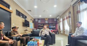Kapolres Beltim Terima Silaturahmi Kajari Beltim,Tingkatkan Koordinasi