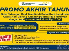 Promo Akhir Tahun Kerjasama API Asprumnas Riau & Bank Mandiri KCP Pekanbaru Marpoyan di Launching Besok