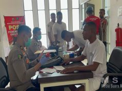 Sebanyak 166 Casis Bintara Brimob Polda Papua Barat Jalani Pemeriksaan Kesehatan Tahap I