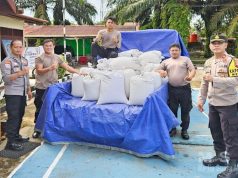 Sinergi Polri-Bulog: Polsek Meliau Kirim 1,2 Ton Jagung untuk Stabilitas Pangan Sanggau