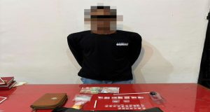 Jajaran Polsek Nanga Tayap Tangkap Satu Pelaku Narkoba, 26 Klip Sabu Siap Pakai Turut Diamankan