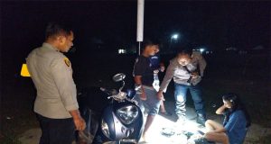 Kapolsek Tumbang Titi Pimpin Patroli Dialogis di Tiga Desa untuk Jaga Kamtibmas