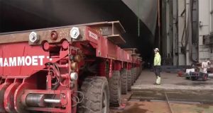 Peluncuran KRI Canopus-936 Kapal BHO Milik TNI AL di Jerman