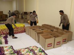 Paguyuban Tathya Dharaka Akpol 2005 Salurkan Ribuan Paket Sembako Untuk Korban Bencana di Sumatera