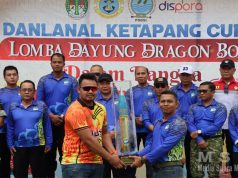 Waka Polres Ketapang Hadiri Pembukaan Lomba Dayung Dragon Boat Danlanal Ketapang Cup III Peringati Hari Armada RI 2025