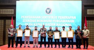 BNPT Beri Penghargaan kepada PLN IP UBP Saguling atas Dukungan Pengamanan Infrastruktur Strategis