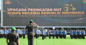Pangdam III/Slw Pimpin Upacara HUT Ke-54 KORPRI Tahun 2025