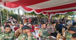 Kabag Ops Polres Ketapang Hadiri Penutupan Kejuaraan Sepakbola Liga Santri Dandim Cup I Tahun 2025
