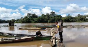 Cuaca Cerah Berawan Hingga Hujan Ringan, Polres Melawi Intensifkan Patroli di Titik Rawan