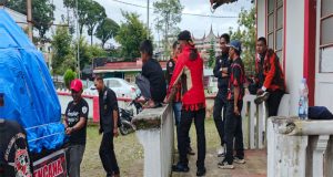 MPC Pemuda Pancasila Bukittinggi Fasilitasi Bantuan Bencana Dari KOTI MPW PP Propinsi Riau