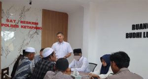 Polres Ketapang Laksanakan Pengawalan Prosesi Akad Nikah Tahanan di Ruang Gelar Perkara Satreskrim