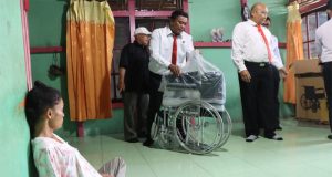 Bantuan Kursi Roda untuk Warga Sidomulyo, Wujud Syukur Reserse Polri