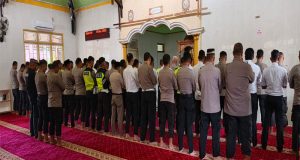Polres Melawi Gelar Doa Bersama dan Sholat Gaib untuk Korban Bencana Alam