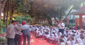 Police Goes To School: Polres Metro Jakarta Utara Tanamkan Nilai Kamtibmas di SDN 12 Sunter Agung