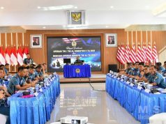 Sopsal Gelar Rapat Evaluasi Operasi, Latihan, dan Diplomasi TNI AL TA 2025
