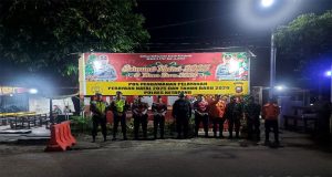 Ops Lilin Kapuas 2025, Polres Ketapang Bersama Instansi Terkait Laksanakan Patroli Gabungan Sambang Ke Tempat Ibadah Dan Pusat Keramaian