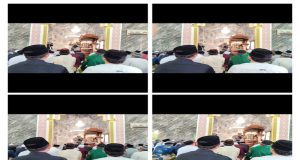 Safari Bhahinkamtibmas, Aipda Arif Pramono Sampaikan Pesan Kamtibmas dan Sholat Jum’at Berjamaah Bersama Warga