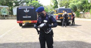 Antisipasi Gangguan Kamtibmas, Satgas Komposit Polda Kalbar Siagakan Pasukan Reaksi Cepat