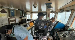 TNI AL Selidiki Penemuan KM Polo Tanpa Awak di Pulau Pekajang Kepulauan Riau