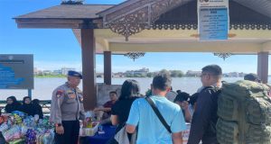 Jamin Keamanan Nataru, Satgas Banops Lilin Kapuas 2025 Pertebal Pengamanan dan Pelayanan