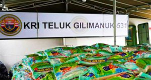 KRI Teluk Gilimanuk-531 Tuntaskan Embarkasi Logistik Gulbencal, TNI AL Siap Salurkan Bantuan untuk Aceh dan Sumatra