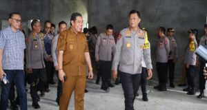 Kapolda Kalteng Groundbreaking Dapur SPPG MBG Polres Pulpis, Wujud Sukseskan Program Asta Cita