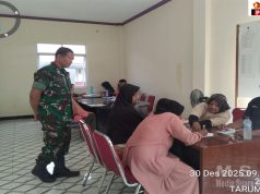 Antusias Warga Tiga Desa Padati Kantor Desa Setiamulya pada Pembagian BLT Kesra