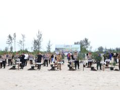 Polda Babel Gelar Penanaman Pohon Serentak Di Kawasan Eks Tambang, Irjen Pol Viktor : Kembalikan Lahan Produktif Dan Bermanfaat
